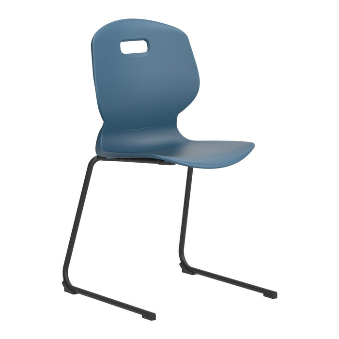 Arc Reverse Cantilever Chair | Size 5 | Steel Blue