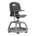 Arc Community Swivel Chair With Arm Tablet | Anthracite