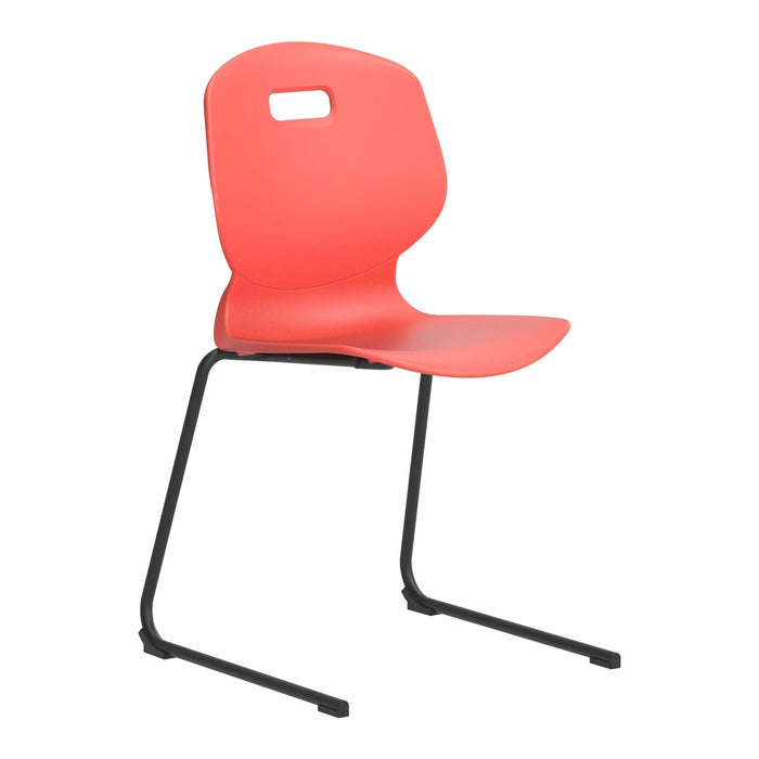 Arc Reverse Cantilever Chair | Size 5 | Coral