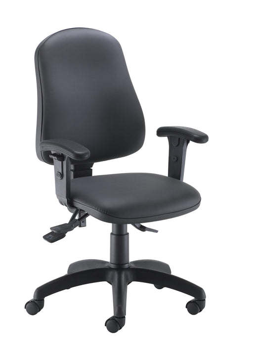 Calypso 2 Deluxe Chair | No Arms | Black PU