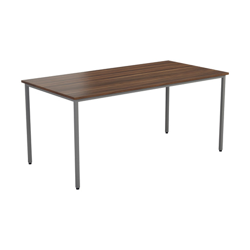 Rectangular Multipurpose Table | 1600 X 800 | Dark Walnut/Silver