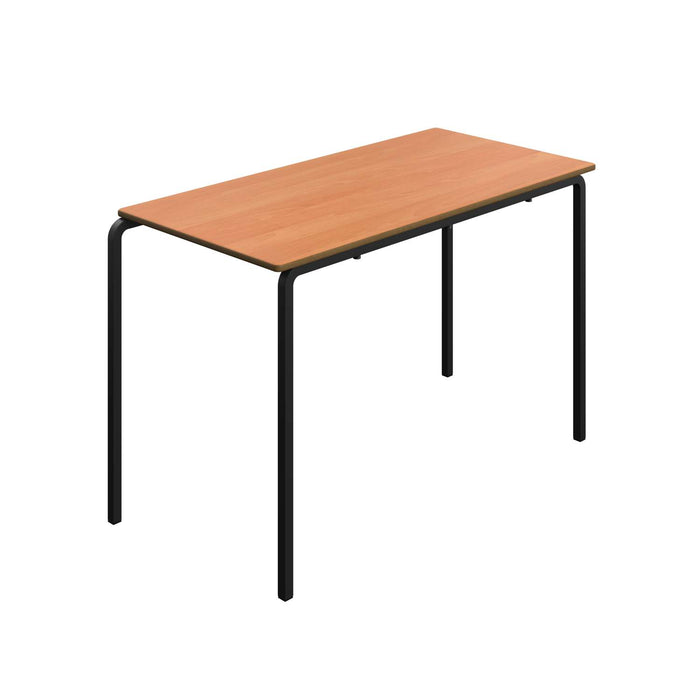 Titan Crush Bent Frame Table | 1200x600x760 |Beech/Black