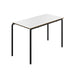 Titan Crush Bent Frame Table | 1200x600x760 |White/Black