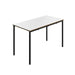 Titan Welded Frame Table | 1200x600x710 | White/Black