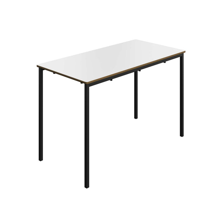 Titan Welded Frame Table | 1200x600x760 | White/Black