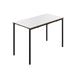 Titan Welded Frame Table | 1200x600x760 | White/Black