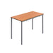 Titan Welded Frame Table | 1100x550x710 | Beech/Grey