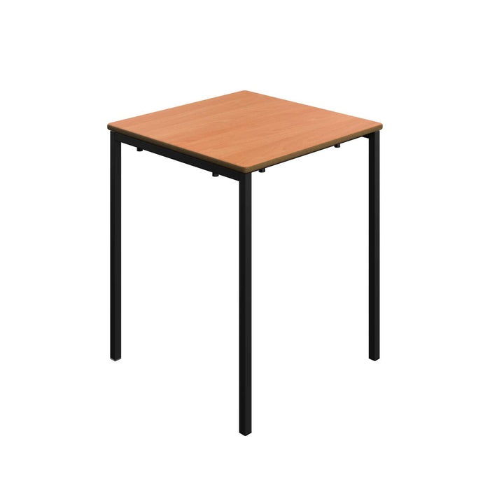 Titan Welded Frame Table | 600x600x710 | Beech/Black