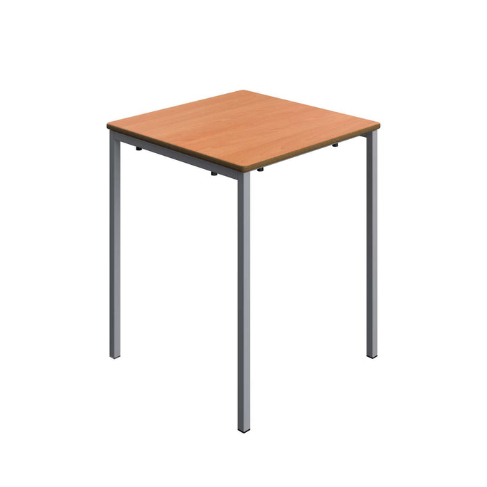 Titan Welded Frame Table | 600x600x710 | Beech/Grey