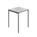 Titan Welded Frame Table | 600x600x710 | Grey/Grey