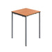 Titan Welded Frame Table | 600x600x760 | Beech/Grey