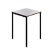 Titan Welded Frame Table | 600x600x760 | Grey/Black