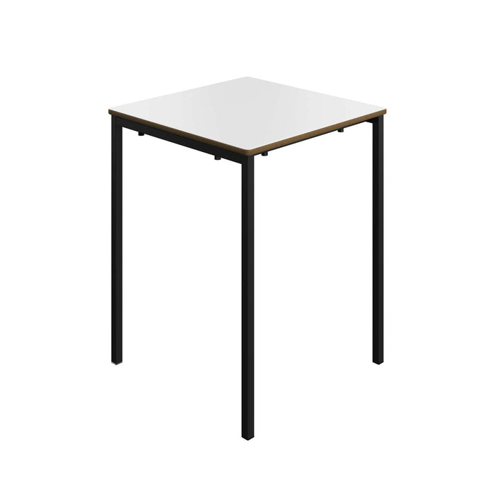 Titan Welded Frame Table | 600x600x760 | White/Black