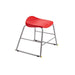 Titan Stool | Size 3 | Grey Frame | Red