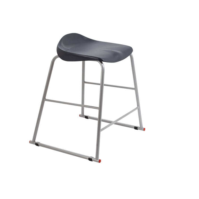 Titan Stool | Size 4 | Grey Frame | Charcoal