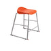 Titan Stool | Size 4 | Grey Frame | Orange