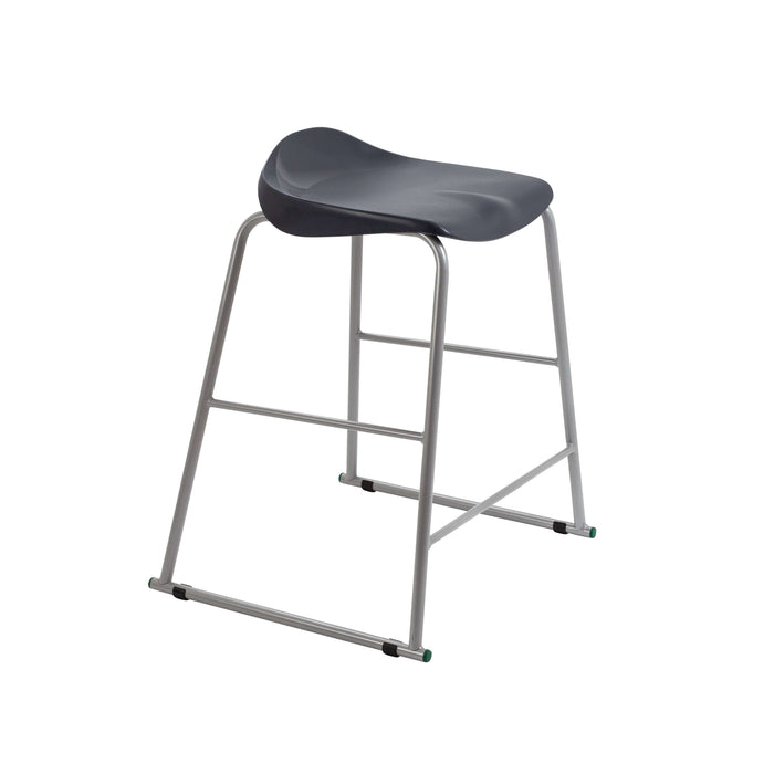 Titan Stool | Size 5 | Grey Frame | Charcoal