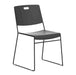 Arc High Density Stacker Chair | Black