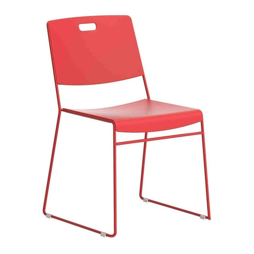 Arc High Density Stacker Chair | Coral