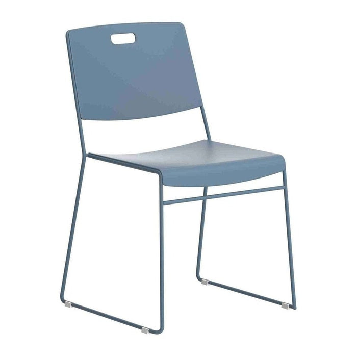 Arc High Density Stacker Chair | Steel Blue