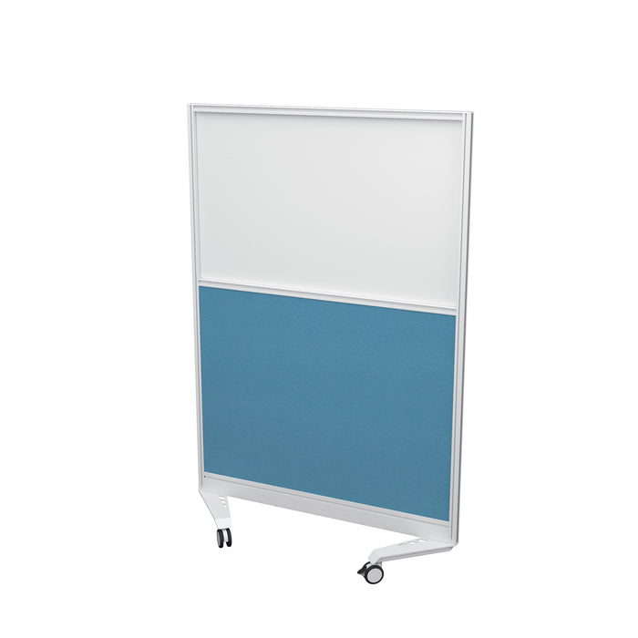 Mobile Type 3 Half Glazed Screen | 800 X 1500 | White Frame | Unlimited Band 1