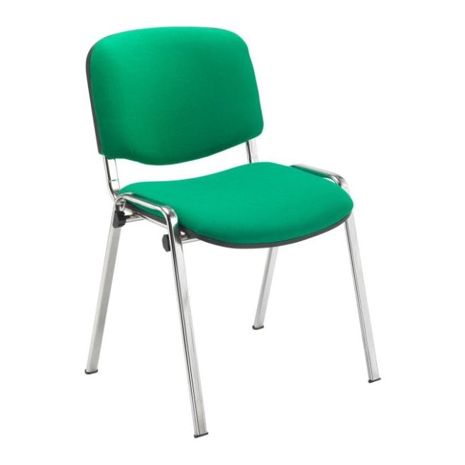 Club Conference Room Chair - Chrome Frame