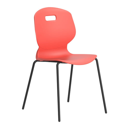 Arc 4 Leg Chair | Size 5 | Coral