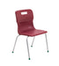 Titan 4 Leg Chair - Age 11-14 4 Leg TC Group Burgundy 