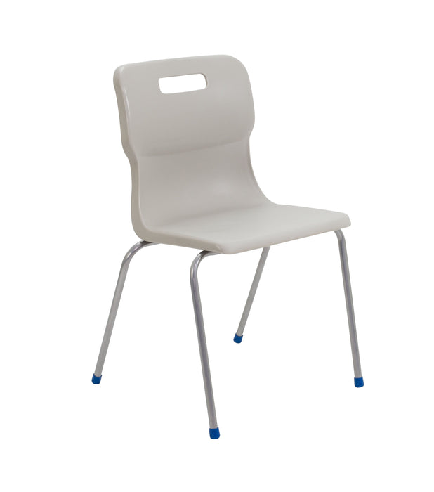 Titan 4 Leg Chair - Age 14+ 4 Leg TC Group Grey 