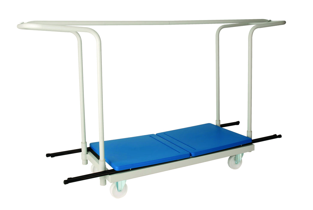 Titan Exam Desk Trolley Enable Trolley TC Group White 