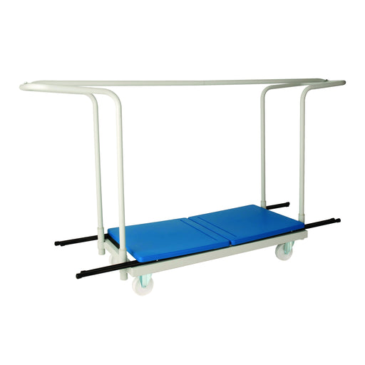 Titan Exam Desk Trolley Enable Trolley TC Group White 