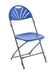 Titan Fan Back Folding Chair with Linking Unit - Seat Height 440mm Folding Chair TC Group 