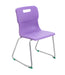 Titan Skid Base Chair - Age 11-14 Classroom Chair TC Group Purple 