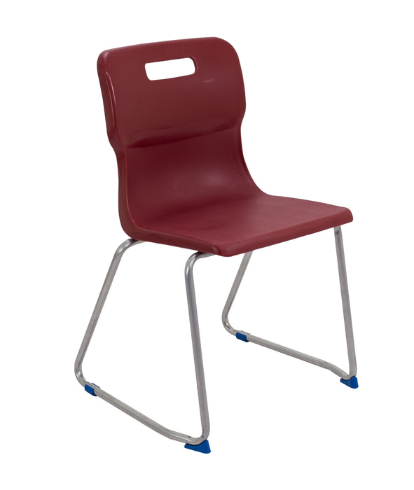 Titan Skid Base Chair - Age 14+ Skid TC Group Burgundy 