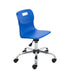 Titan Swivel Junior Chair Swivel TC Group Blue Castors 