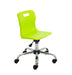 Titan Swivel Junior Chair Swivel TC Group Lime Castors 