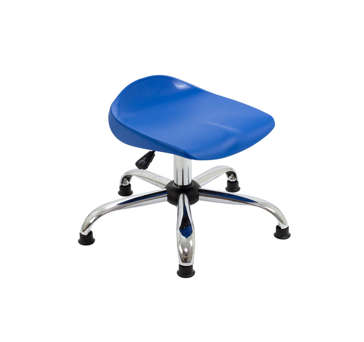 Titan Swivel Junior Stool Swivel TC Group Blue Glides 