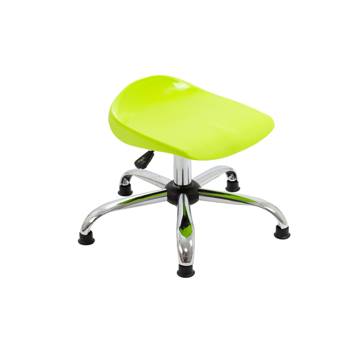 Titan Swivel Junior Stool Swivel TC Group Lime Glides 