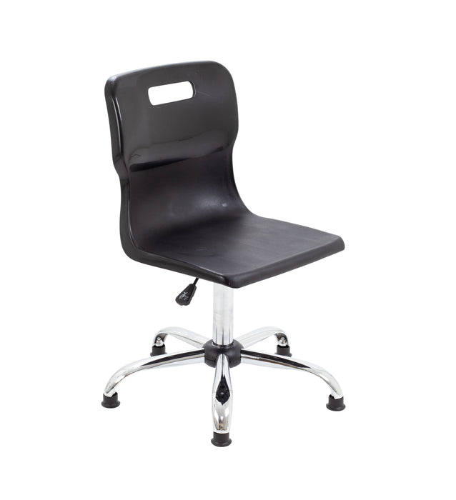 Titan Swivel Senior Chair Swivel TC Group Black Glides 