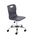 Titan Swivel Senior Chair Swivel TC Group Charcoal Castors 