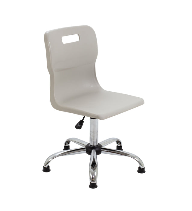 Titan Swivel Senior Chair Swivel TC Group Grey Glides 