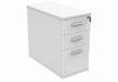 Workwise Desk High Office Storage Unit Furniture TC GROUP 800 Deep White 