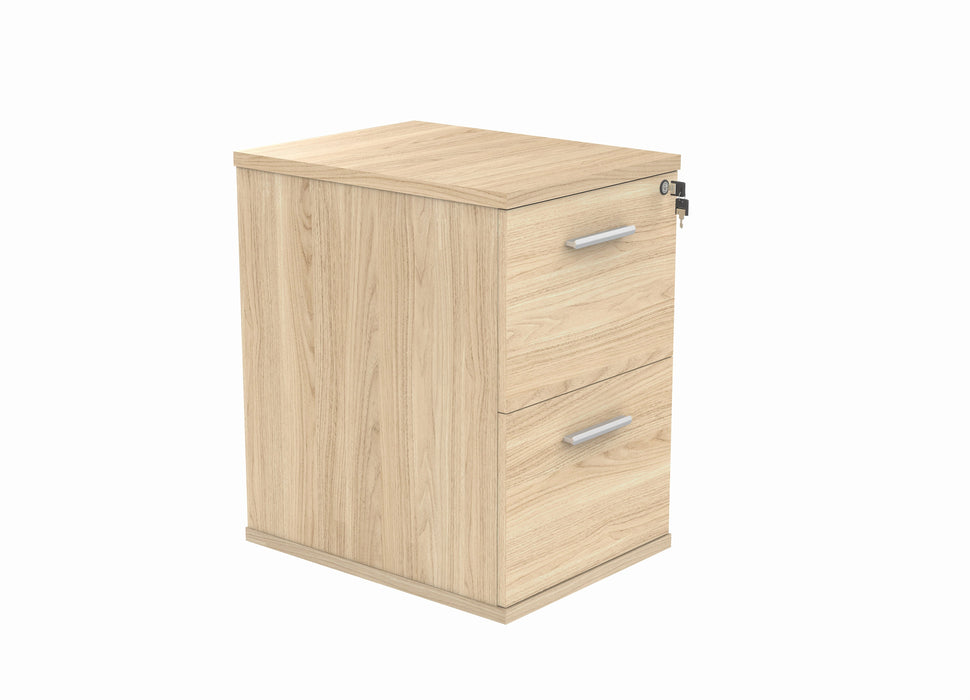 Workwise Filing Cabinet Furniture TC GROUP 2 Drawers Canadian Oak 