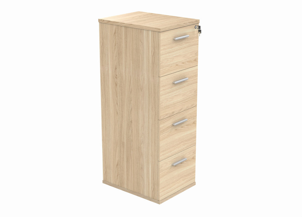 Workwise Filing Cabinet Furniture TC GROUP 4 Drawers Canadian Oak 