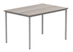 Workwise Multipurpose Meeting Table WORKSTATIONS TC Group Alaskan Grey Oak 1200mm x 800mm 