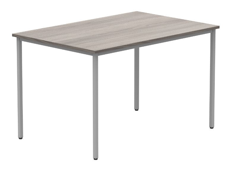 Workwise Multipurpose Meeting Table WORKSTATIONS TC Group Alaskan Grey Oak 1200mm x 800mm 