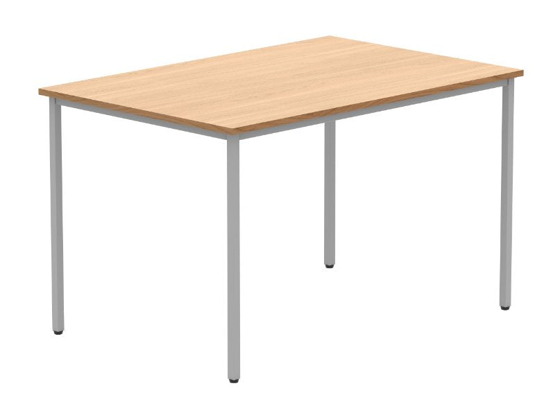 Workwise Multipurpose Meeting Table WORKSTATIONS TC Group Norwegian Beech 1200mm x 800mm 