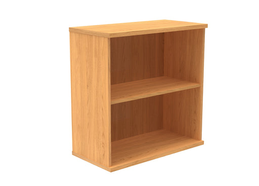 Workwise Wooden Office Bookcase Furniture TC GROUP 1 Shelf 816 High Norwegian Beech